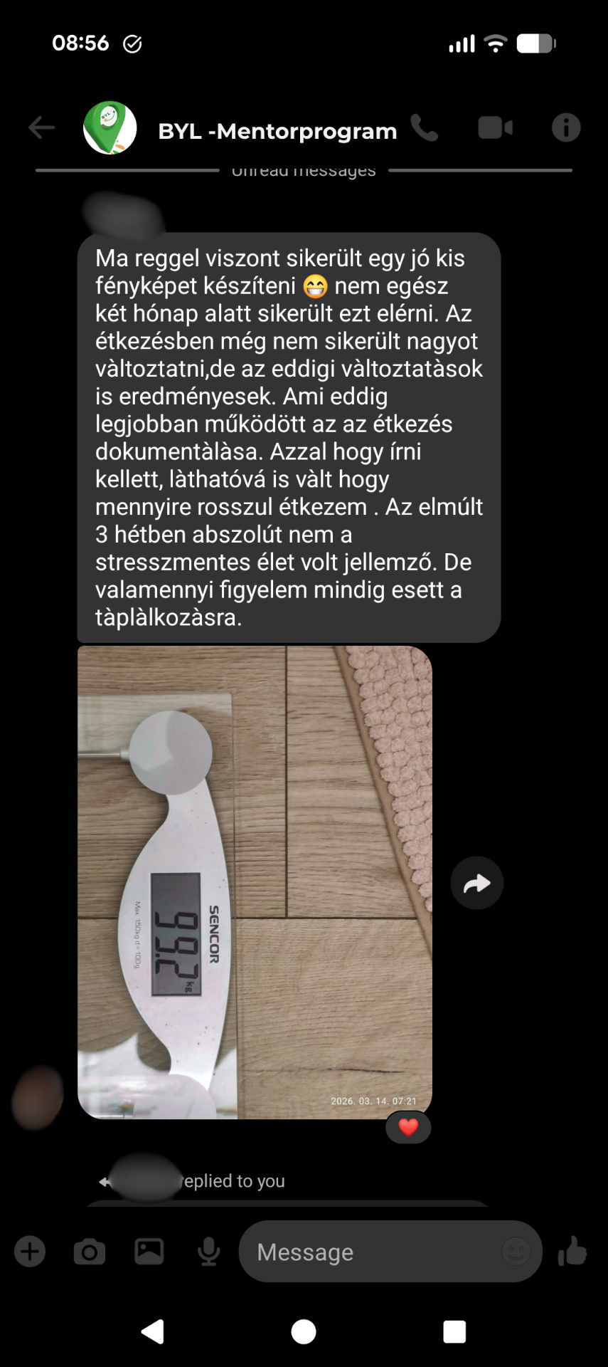 Vélemény – Tamás 2 hónap után